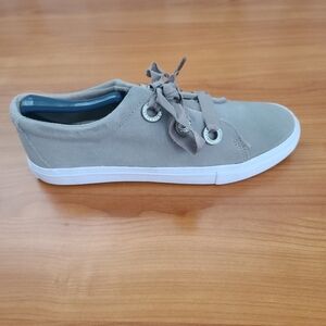 Isaac‎ Mizrahi Live Women's IMLouise Lace-Up Sneakers Light Gray US 7.5M
